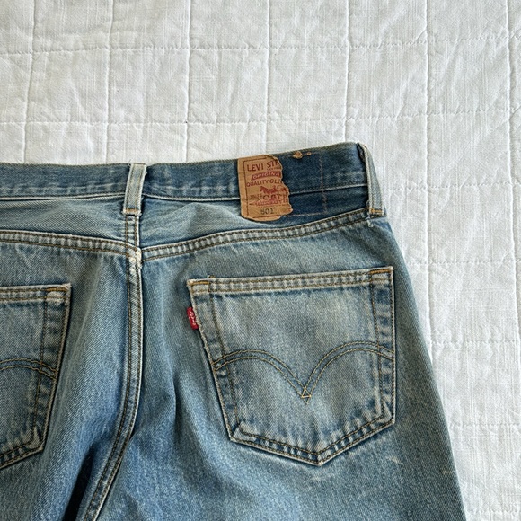 Vintage Levi Jeans - 501 - paint splattered - Picture 3 of 3